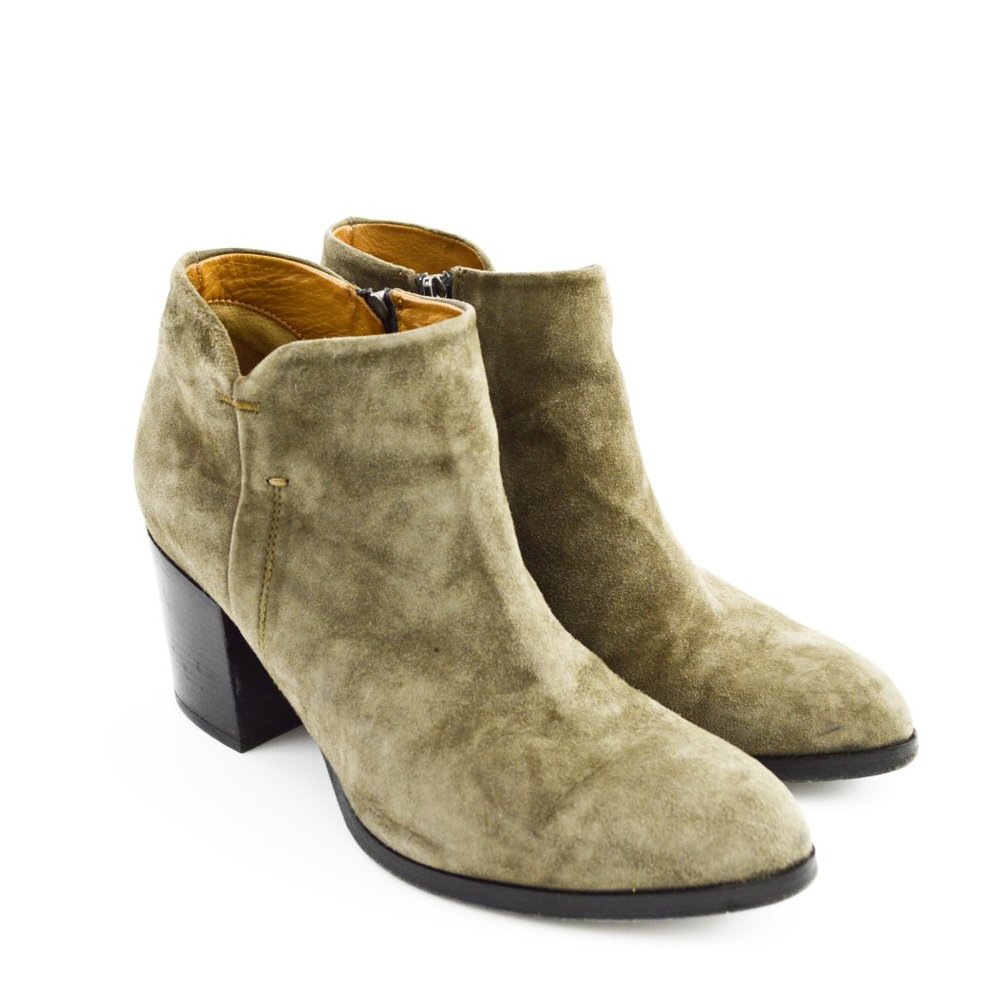 Alberto Fermani Suede Bootie #146-12